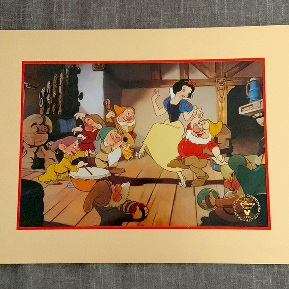 Disney | Other | Vintage Disney Snow White And The Seven Dwarfs Classic ...